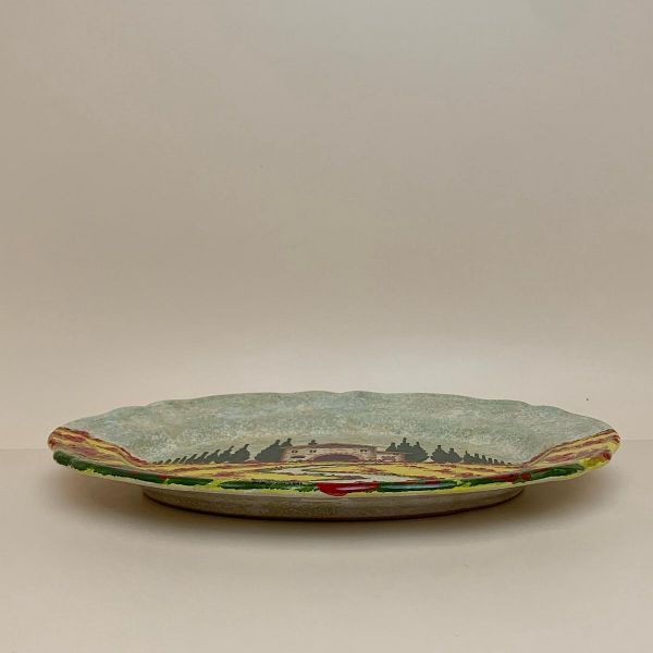 PA212A 30 - Oval tray cm. 33 x 22